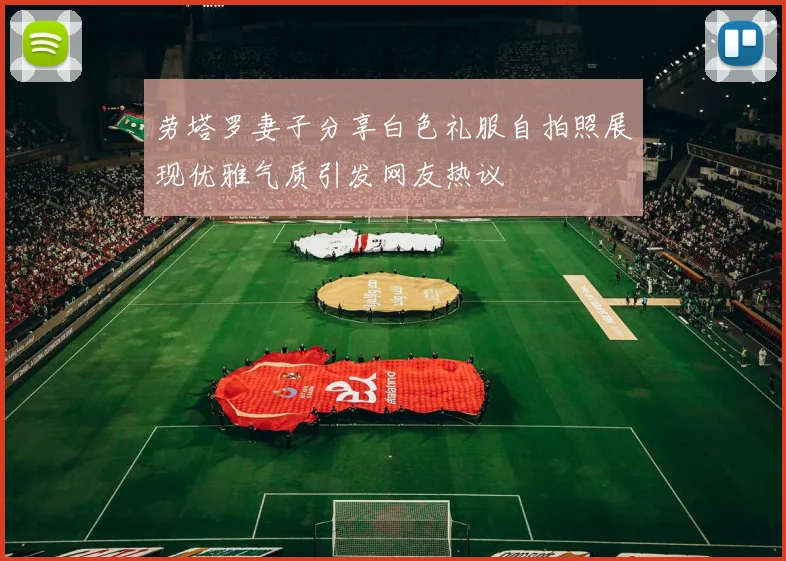 劳塔罗妻子分享白色礼服自拍照展现优雅气质引发网友热议